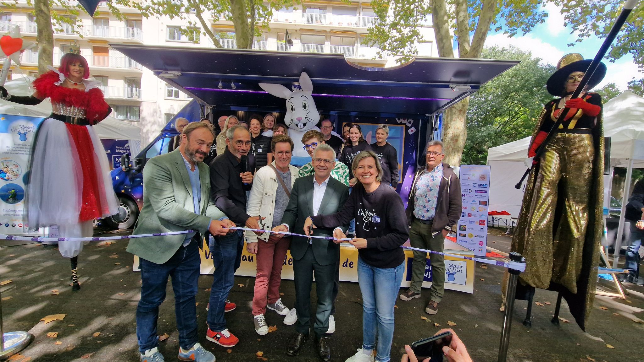 Lancement du voyage magique
