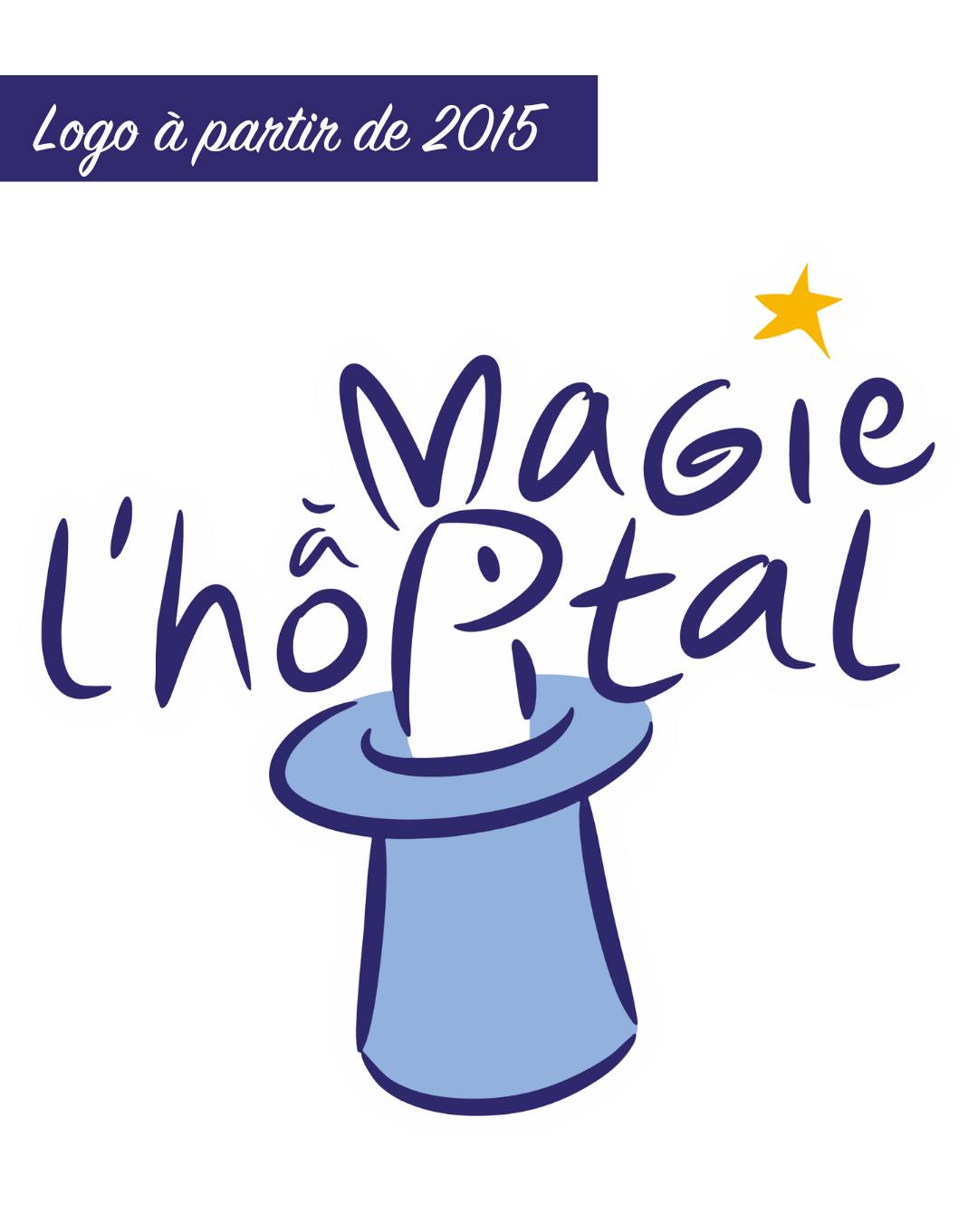 Evolution logo 20 ans Magie à l'hôpital