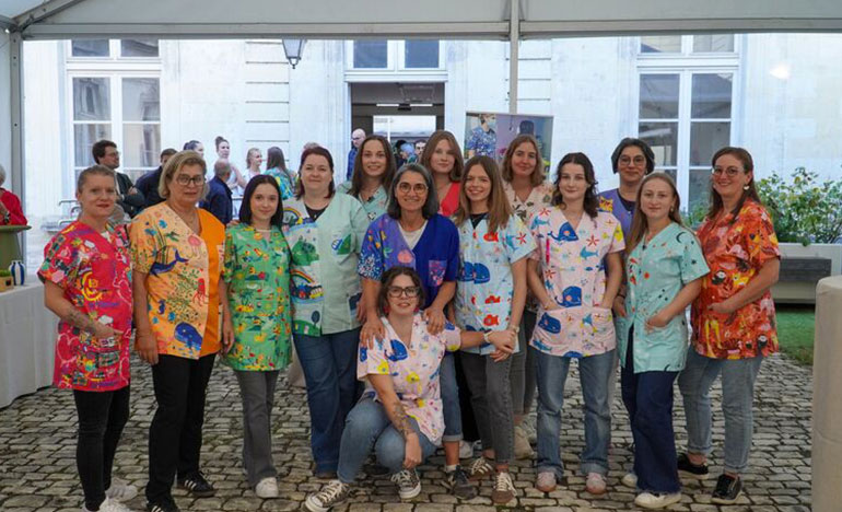 Blouses colorés Tours Clocheville