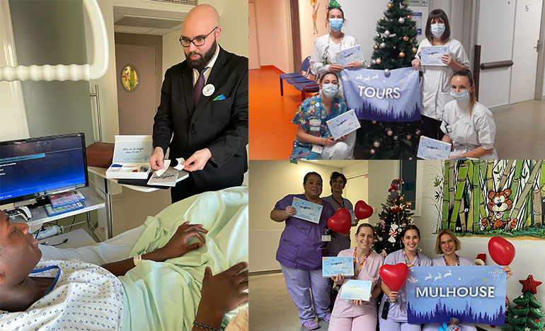 Distribution des coffrets