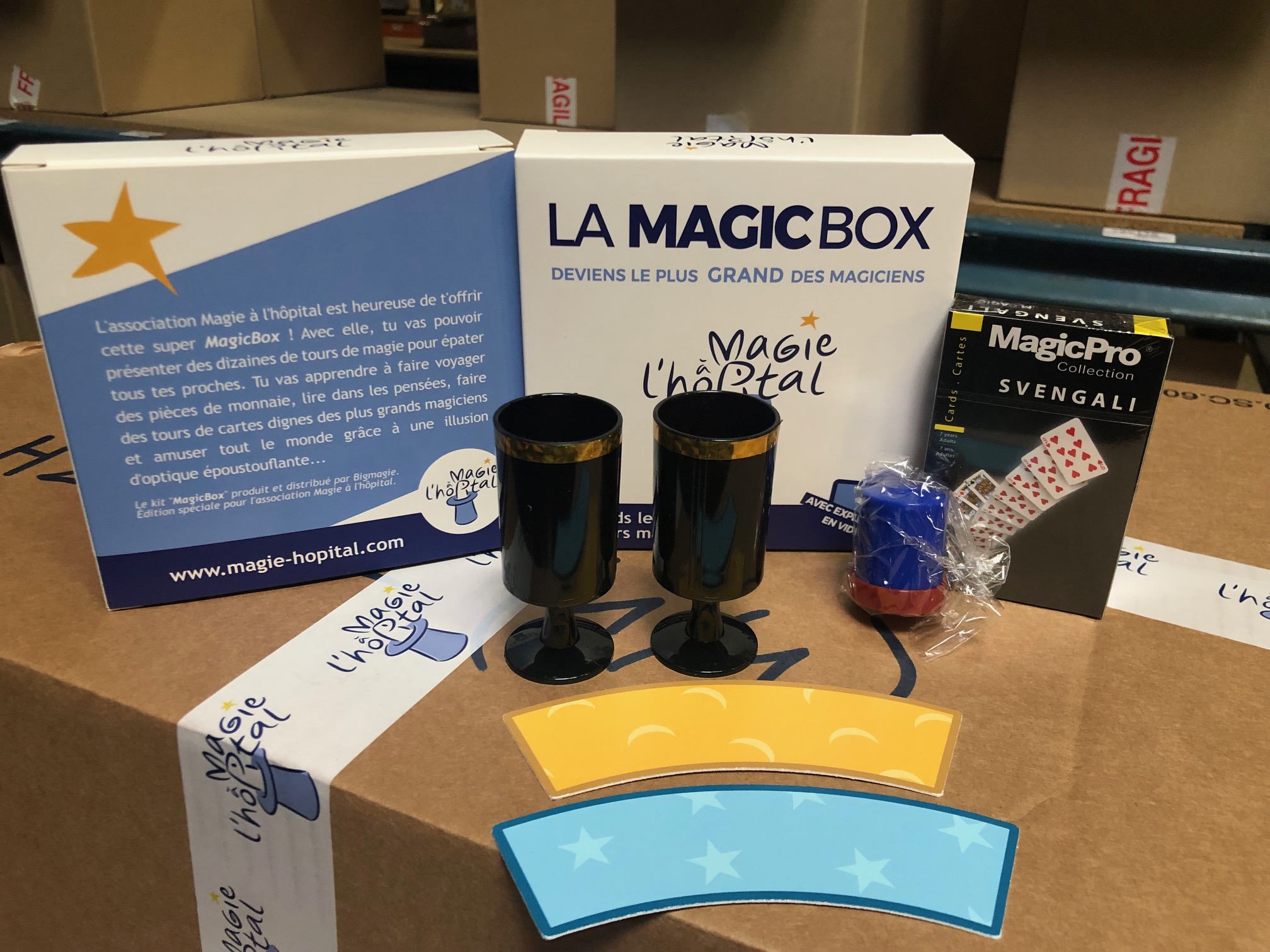 MagicBox Megagic secrets association Magie à l'hôpital