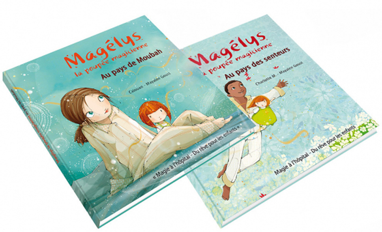 Livres Magélys la poupée magicienne pack association Magie à l'hôpital