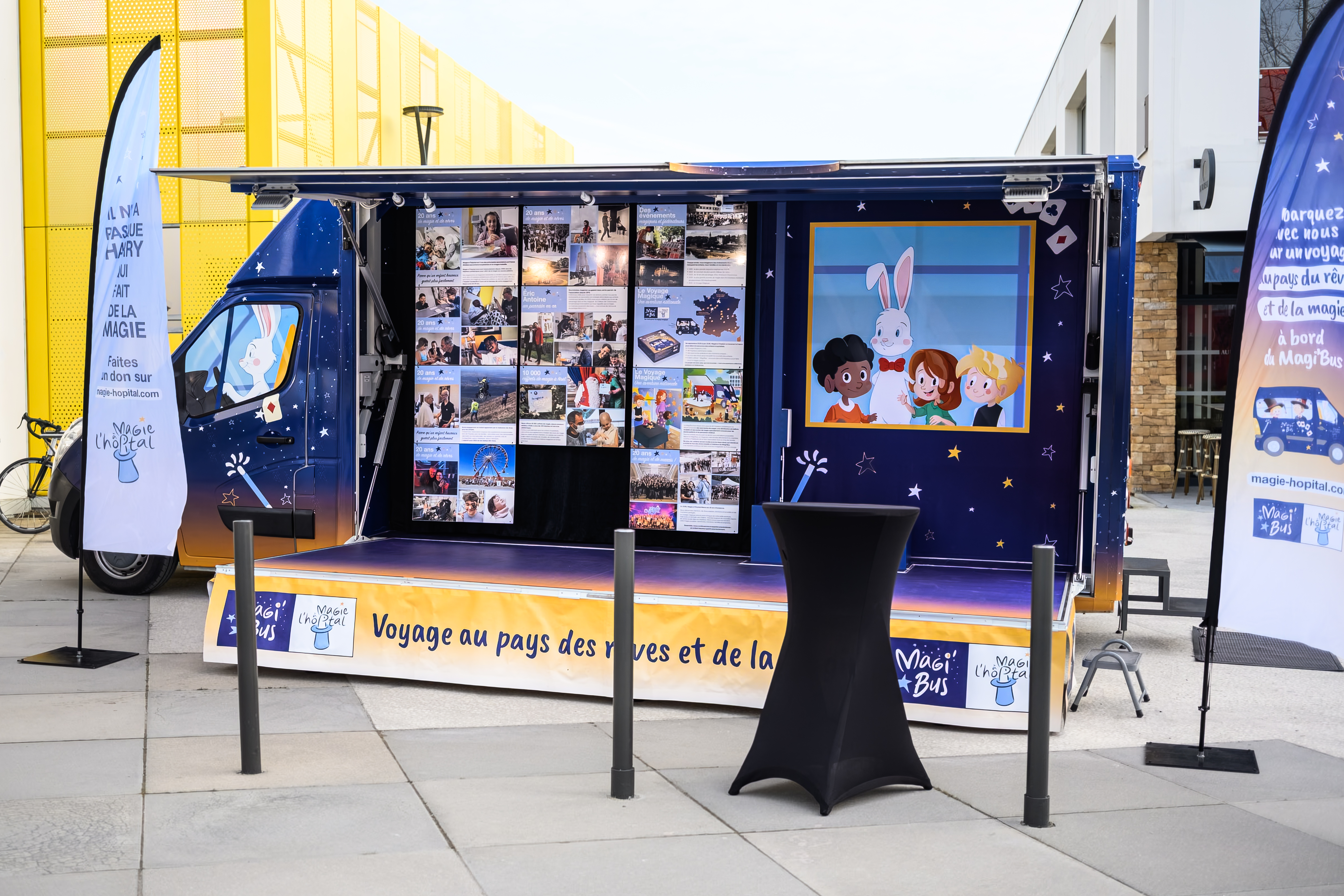 Soirée mécènes Tours Magie à l'hôpital