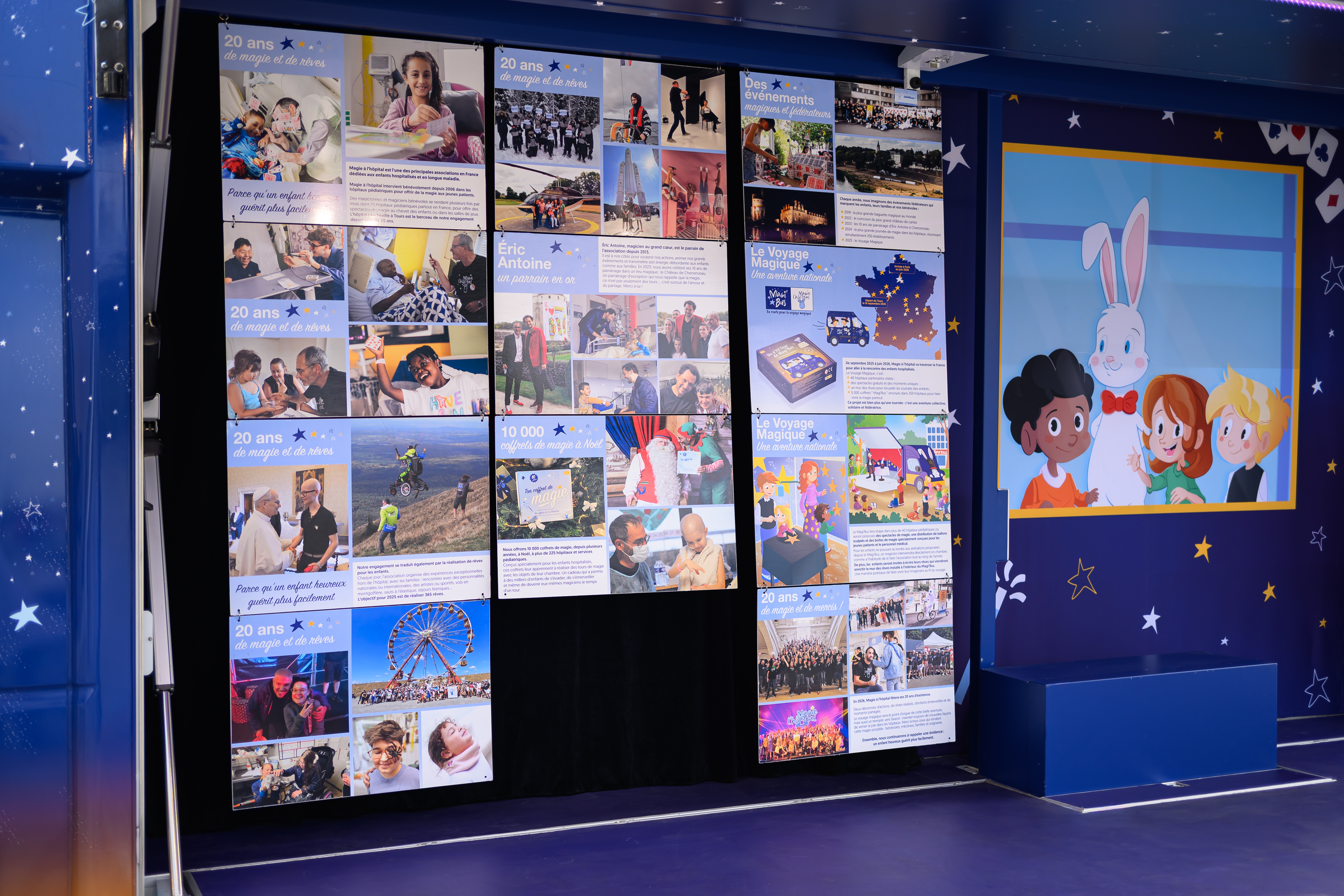 Soirée mécènes Tours Magie à l'hôpital