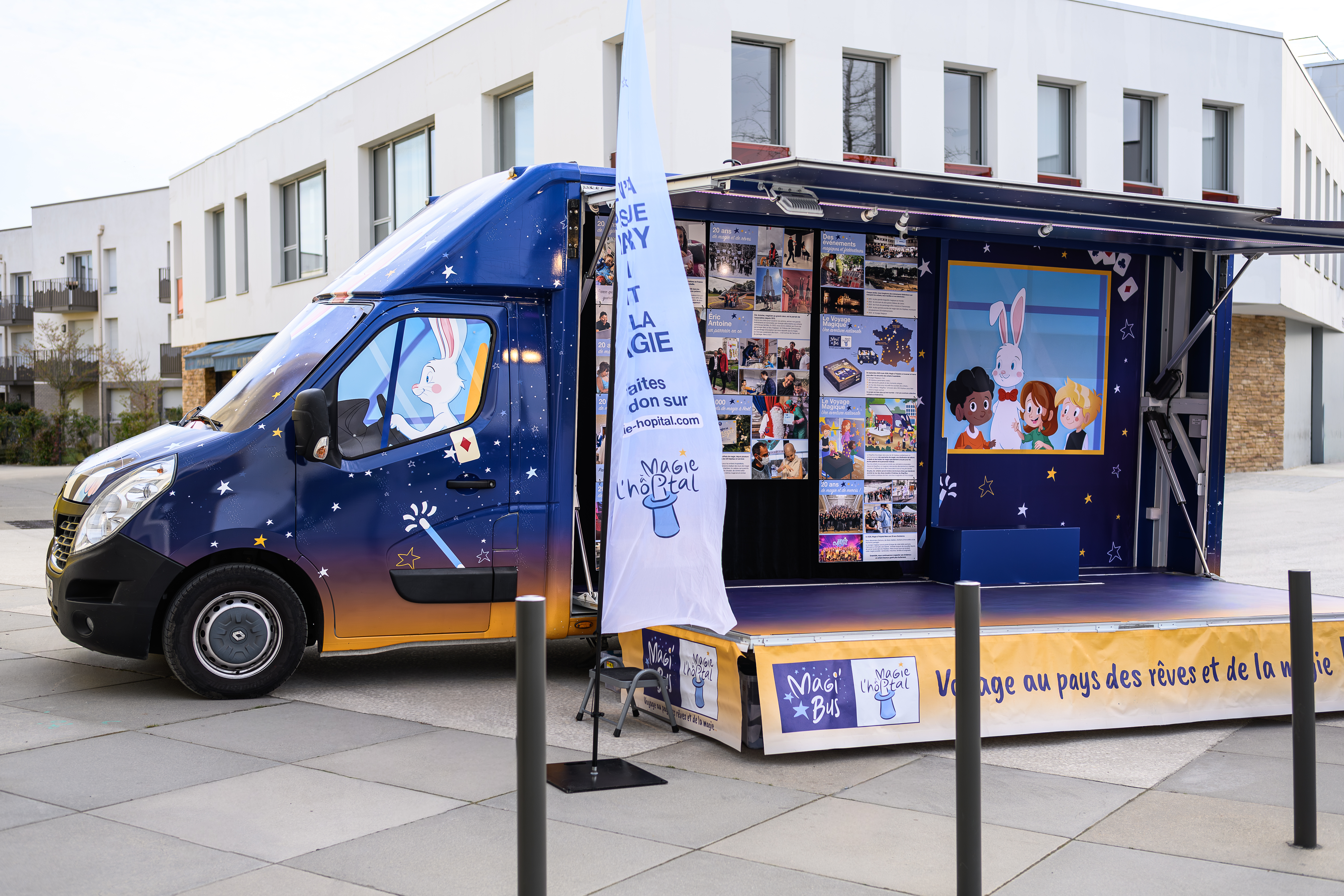 Soirée mécènes Tours Magie à l'hôpital