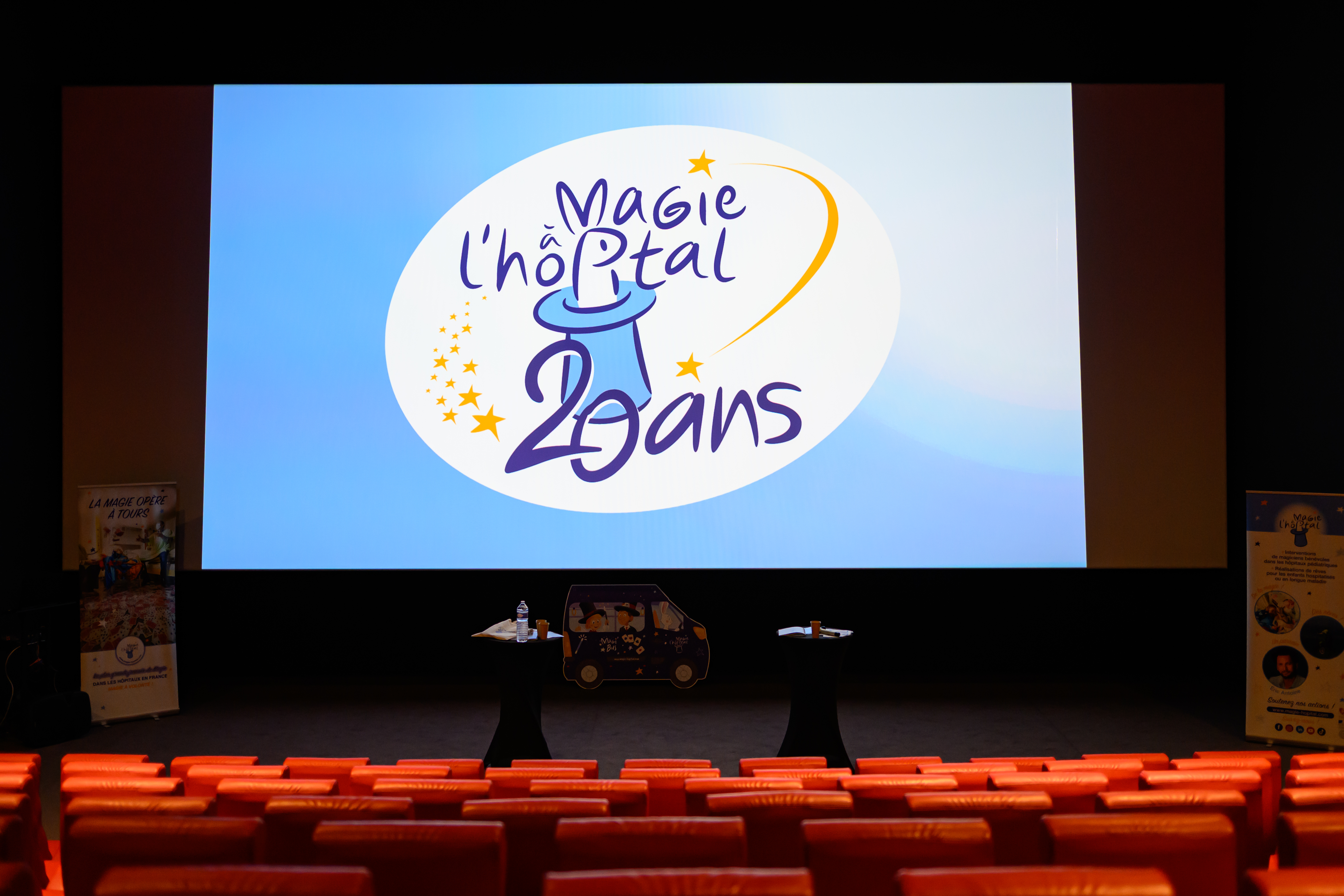 Soirée mécènes Tours Magie à l'hôpital