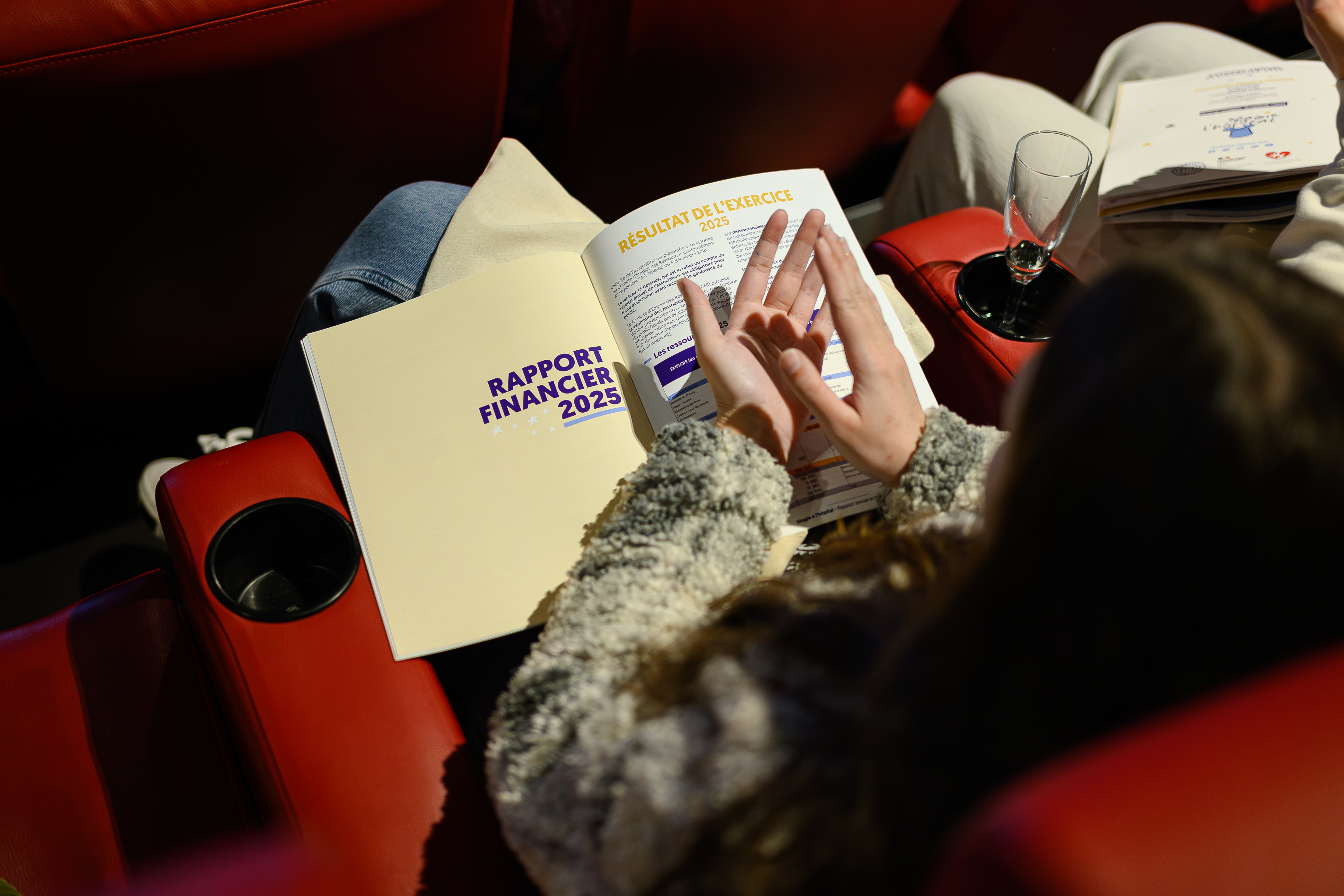 Soirée mécènes Tours Magie à l'hôpital