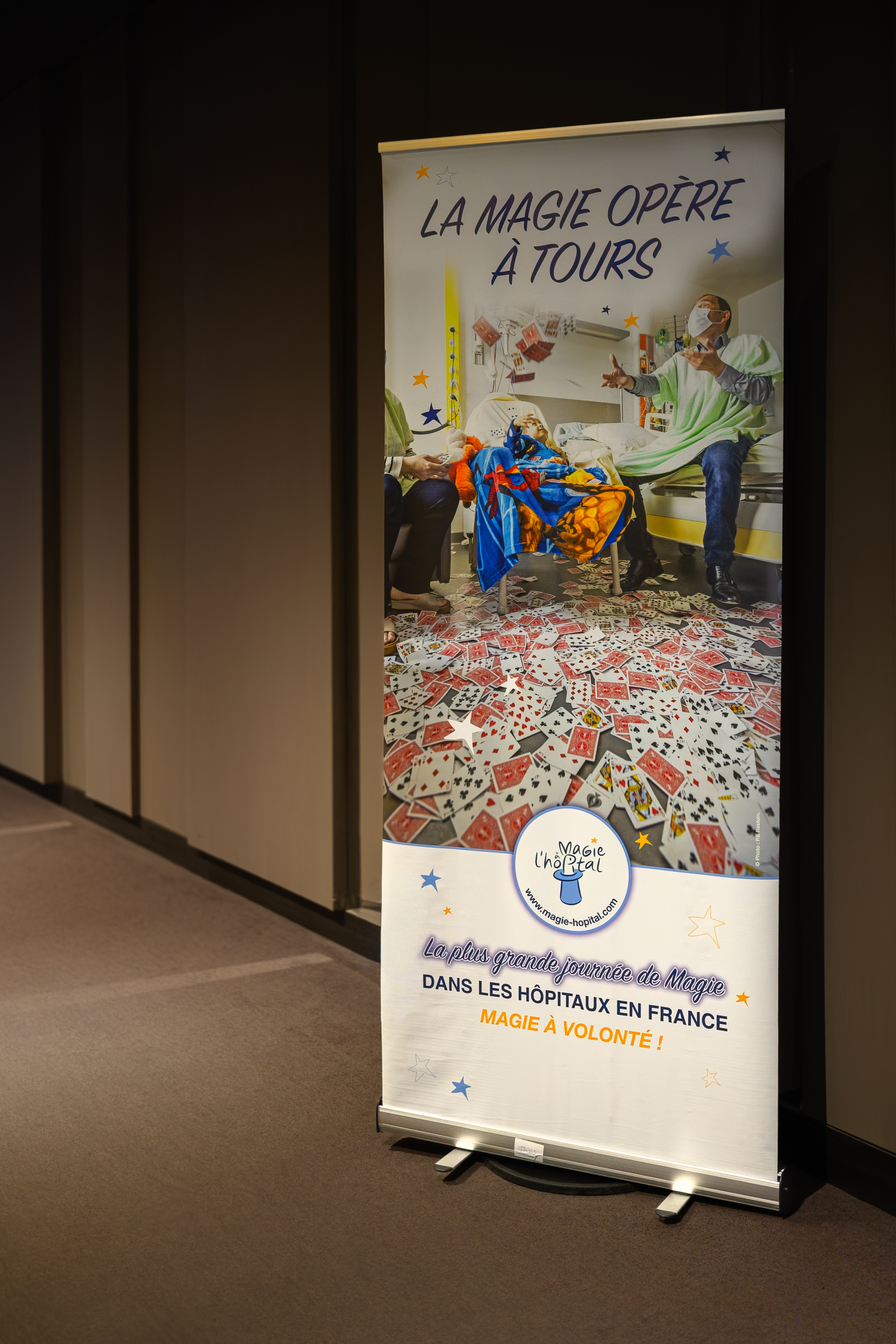 Soirée mécènes Tours Magie à l'hôpital