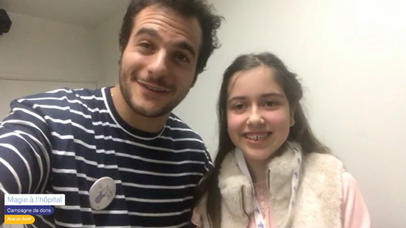 Amir soutient Magie à l'hôpital ! Et vous ?