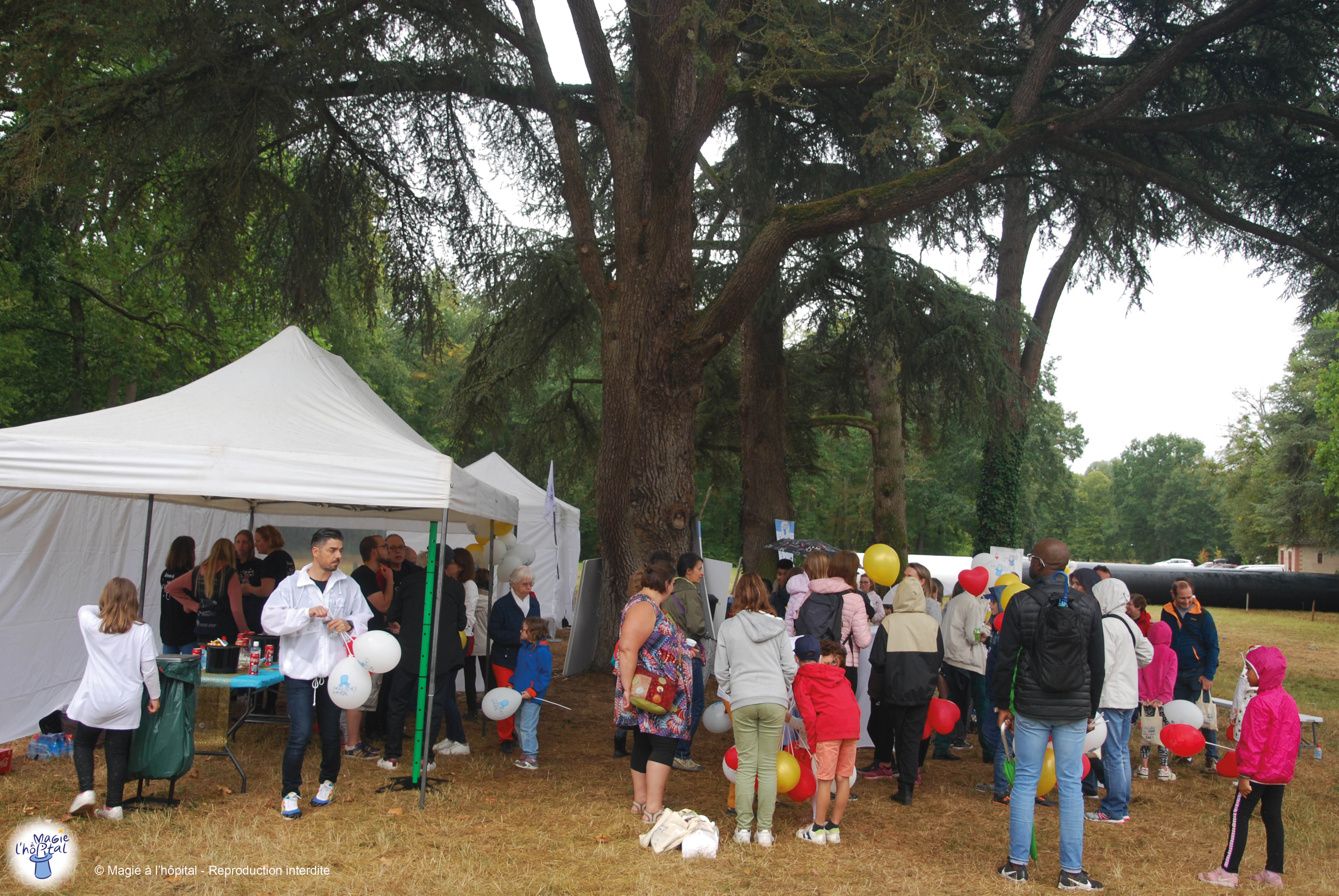 Chasse au Trésor Château Bourdaisière association Magie à l'hôpital