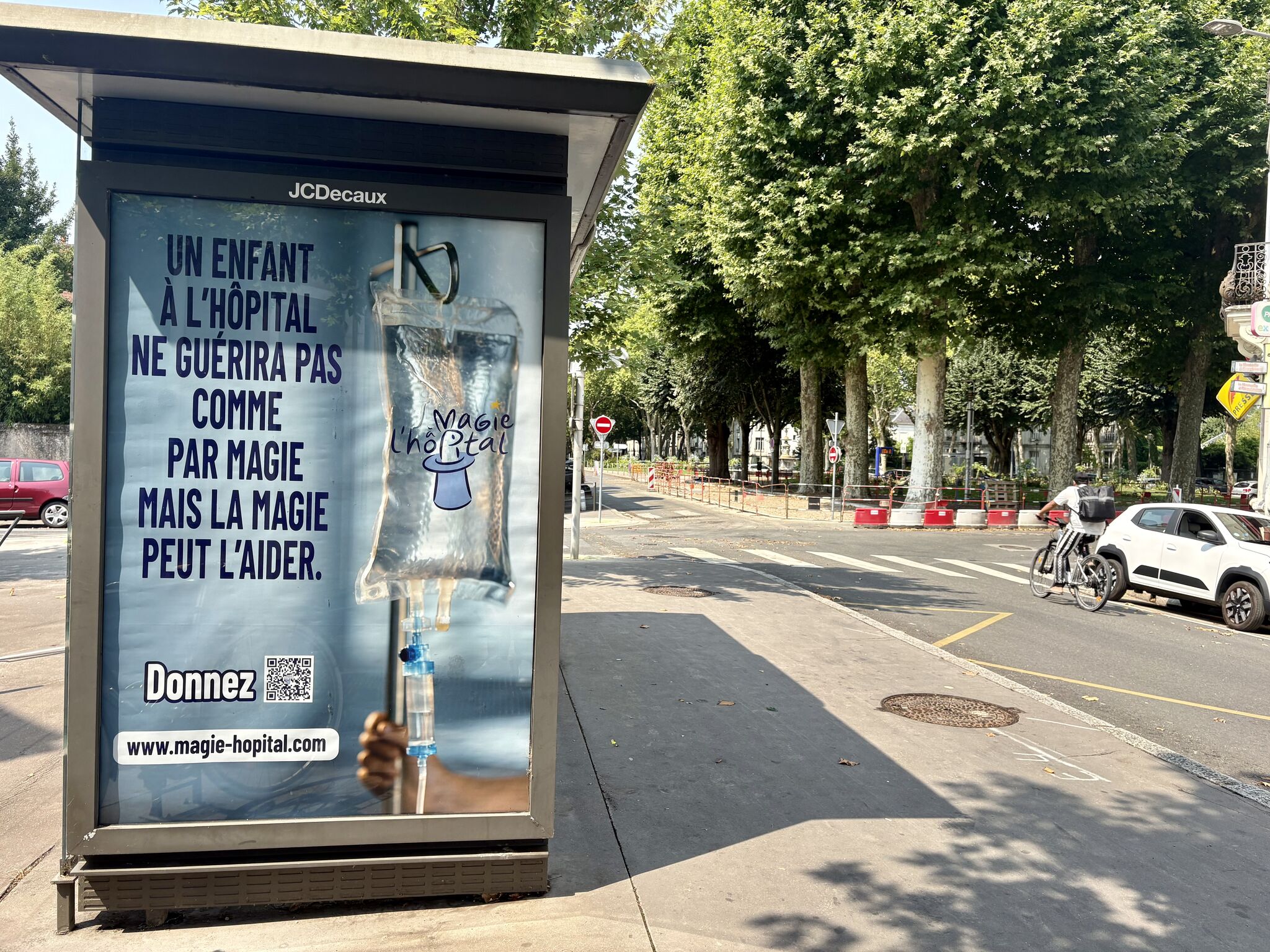 Campagne affichage Magie à l'hopital 2026