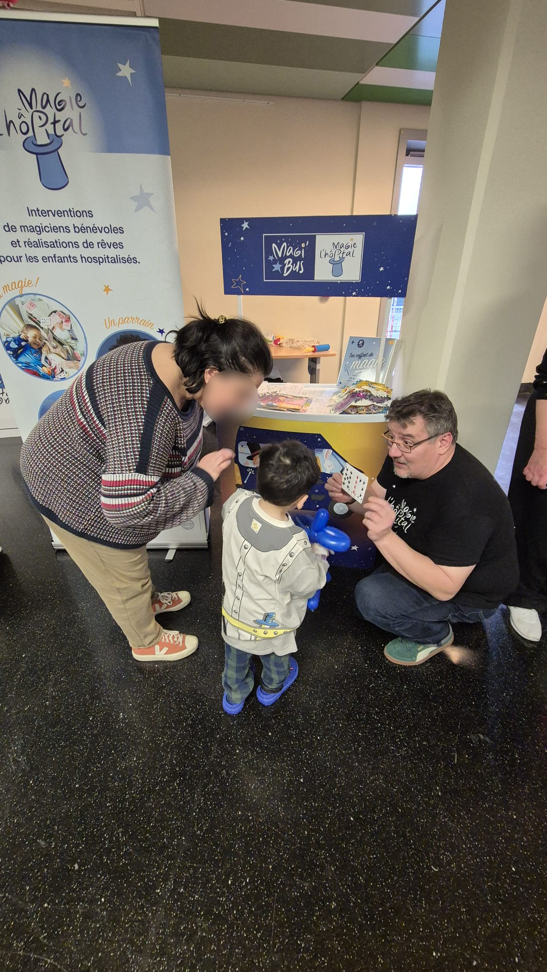 Carnaval necker Magie à l'hôpital