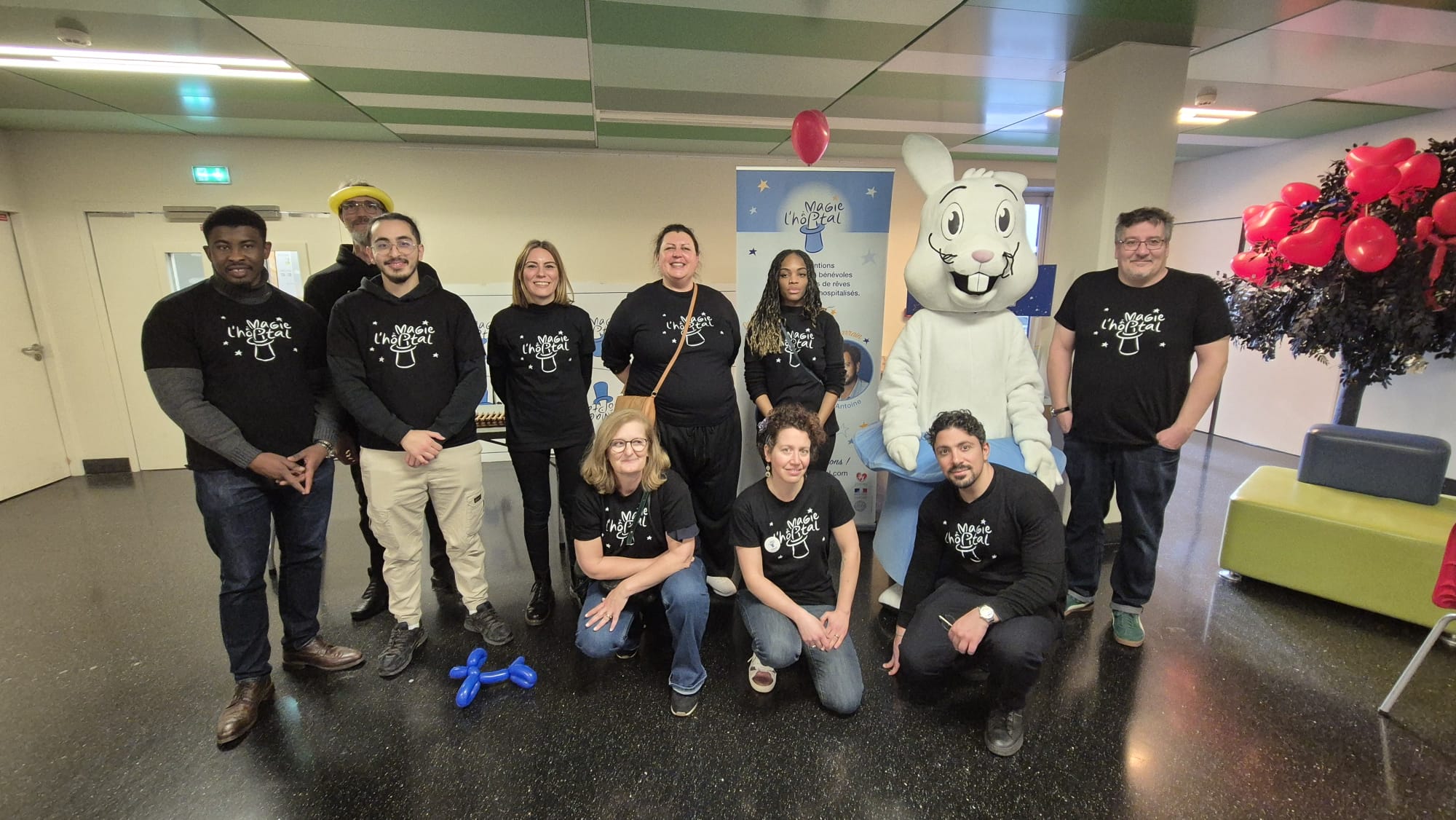 Carnaval necker Magie à l'hôpital