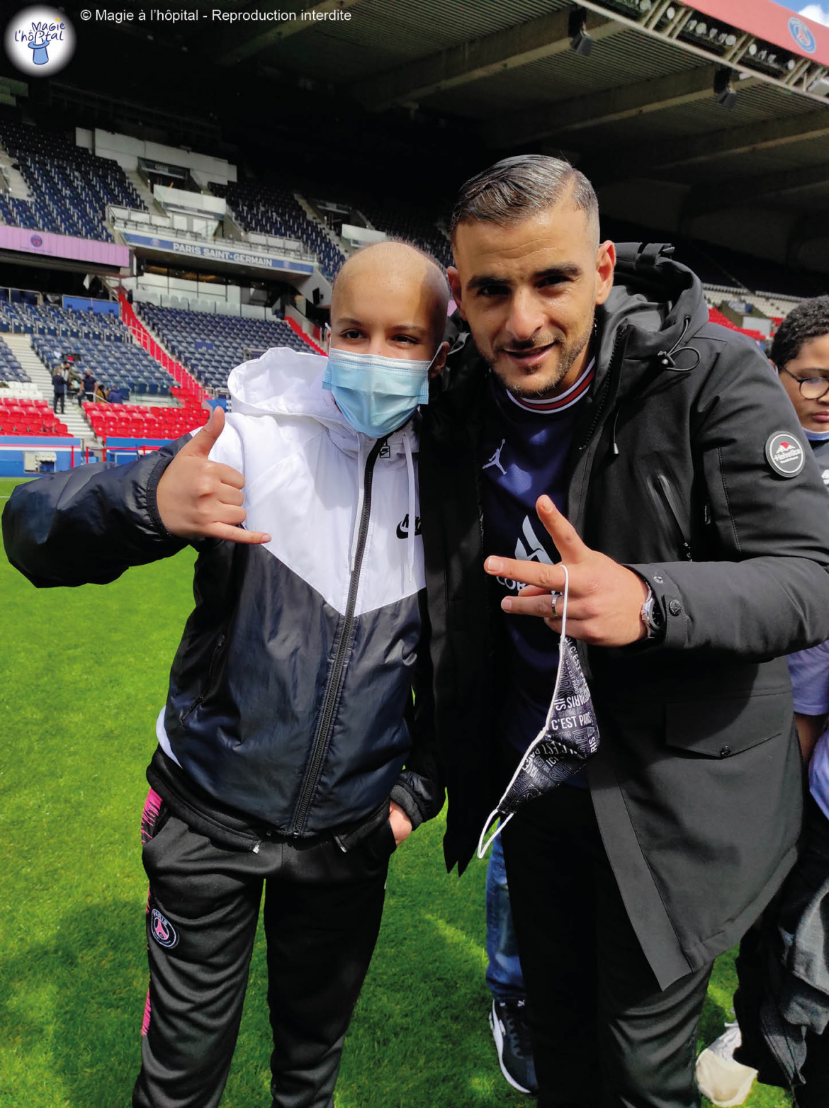 Rêve PSG Magie à l'hôpital