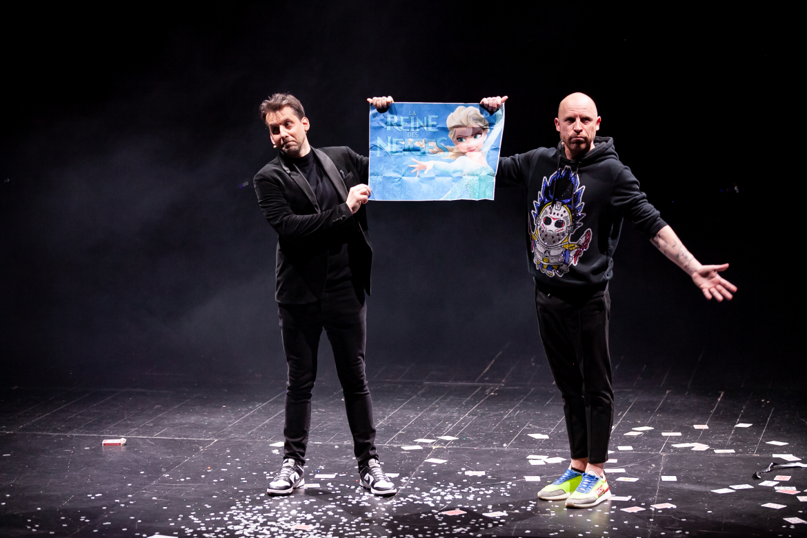 Zack et Stan, Festival Au Tours du Rire , association Magie à l'hôpital 