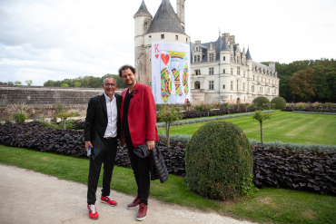 10 ans parrainage Eric Antoine association Magie à l'hôpital château de Chenonceau 