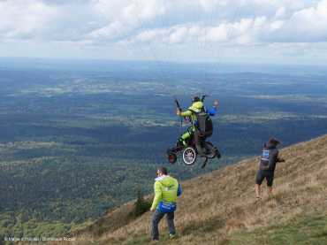 Vol en parapente rêve association Magie à l'hôpital