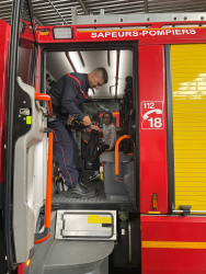 Louis, futur pompier