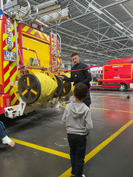 Louis, futur pompier