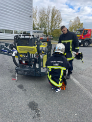 Louis, futur pompier