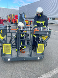 Louis, futur pompier