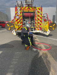 Louis, futur pompier