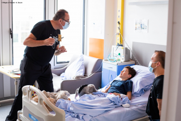 Magie à l'hôpital Necker avec Magie à l'hôpital