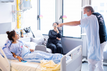 Magie à l'hôpital Necker avec Magie à l'hôpital