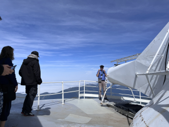 Rêve d'Aaron au pic du midi