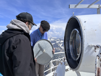 Rêve d'Aaron au pic du midi