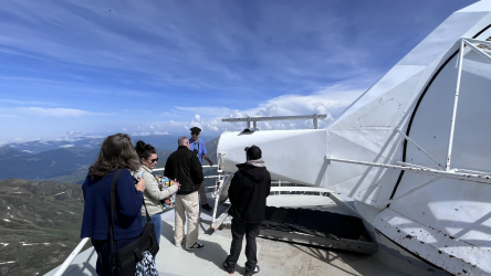 Rêve d'Aaron au pic du midi