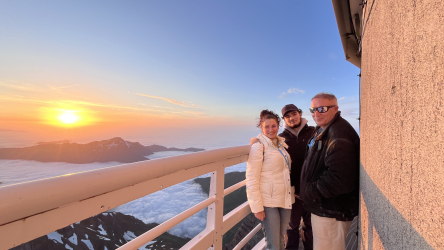Rêve d'Aaron au pic du midi