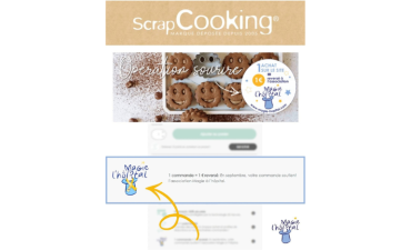 Soutien Scrapcooking Magie à l'hopital