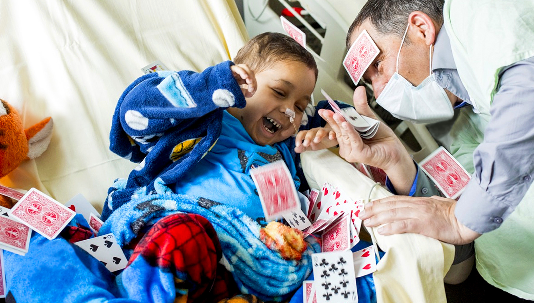 Un enfant heureux guérit plus facilement.